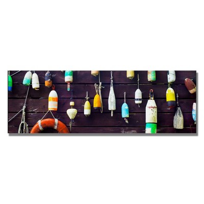 Trademark Fine Art -Preston 'Maine Bouy' Canvas Art