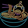 Men's Fortnite Neon Fishstick Ramen T-Shirt - 2 of 4