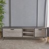 VYNXARIA Multifunctional TV Cabinet with Ample Storage ¨C Organize Media Devices, Remotes & More for Living Room, Bedroom or Office - 4 of 4