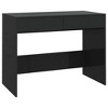 vidaXL Desk Black 39.8 in.x19.7 in.x30.1 in. Engineered Wood - 2 of 4