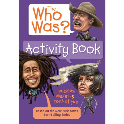 The Who Was? Activity Book - by  Jordan London & Who Hq (Paperback)