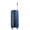 Wooakway 3 Piece Luggage Sets PC Lightweight & Durable Expandable Suitcase with Two Hooks - 3 of 4