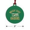 Wright State Raiders Aluminum Holiday Christmas Tree Ornament - 3 of 4