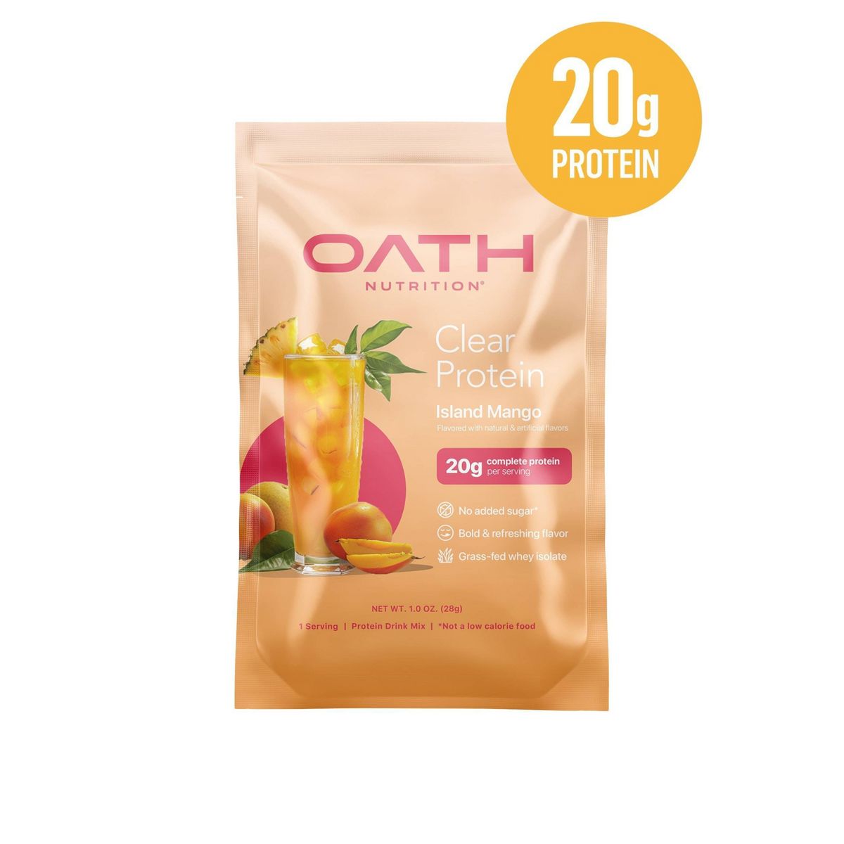 OATH NUTRITION Island Mango sample pack