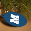 Millikin University Primary Logo Aluminum Holiday Christmas Tree Ornament - 4 of 4