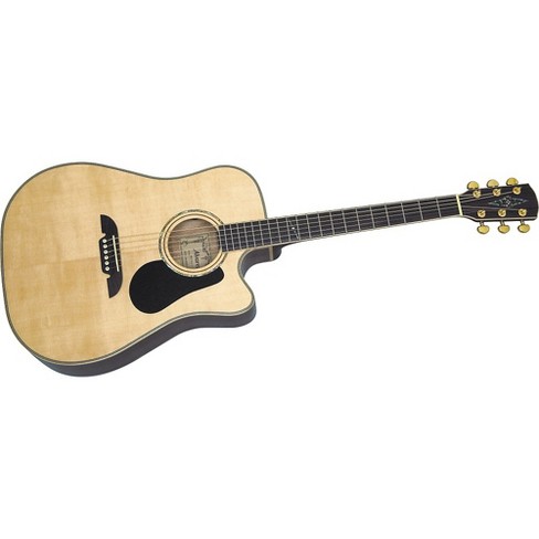 Cutaway Acoustic Guitar Professional - Alvarez Professional Series Pd80sc Dreadnought Acoustic Electric Cutaway Natural Target