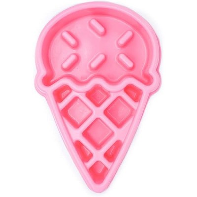 ZippyPaws - Happy Bowl - Slow Feeder Dog Bowl - Up to 10x Slower Eating - Dishwasher Safe, Non Slip - Ice Cream