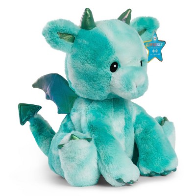 FAO Schwarz Glow Brights Toy Plush LED with Sound Dragon 15" Stuffed Animal