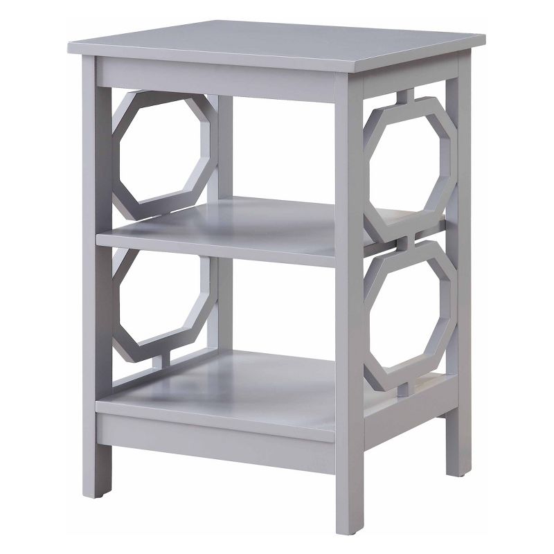 Breighton Home Odessa End Table with Open Shelves, 1 of 6