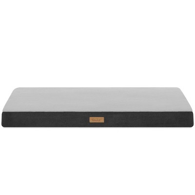 Large Elevated Wooden Pet Bed with Water-Resistant Mattress