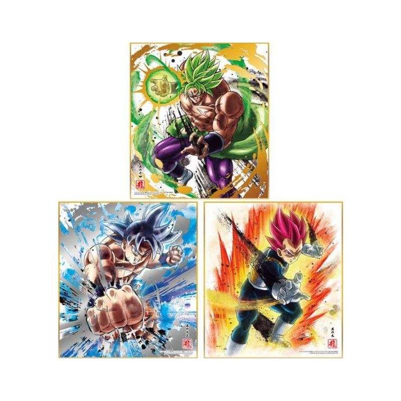 Bandai Dragon Ball Shikishi Art Vol. 7 | Box of 10 Art Cards, 2 of 3