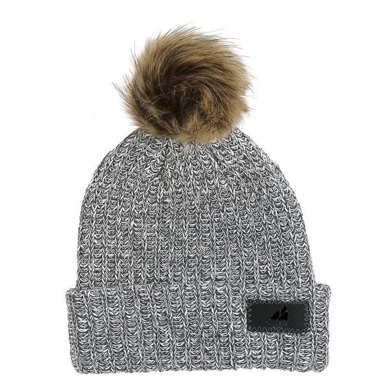 Arctic Gear Youth Winter Hat Cotton Cuff with Pom, 1 of 6