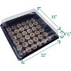 Jiffy Seed Starting Tray Kit, 36 Cell 36mm Peat Pellets with Bonus SUPER thrive - 2 of 4