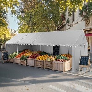 Captiva Designs 13’x26’ & 13’x32’ Heavy-Duty Canopy Tents – Waterproof, UV Resistant with Vents & Sidewalls for Events, Markets, Weddings, and Parties - 1 of 4