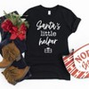 The Juniper Shop Santa's Little Helper Toddler Short Sleeve Tee - image 2 of 2