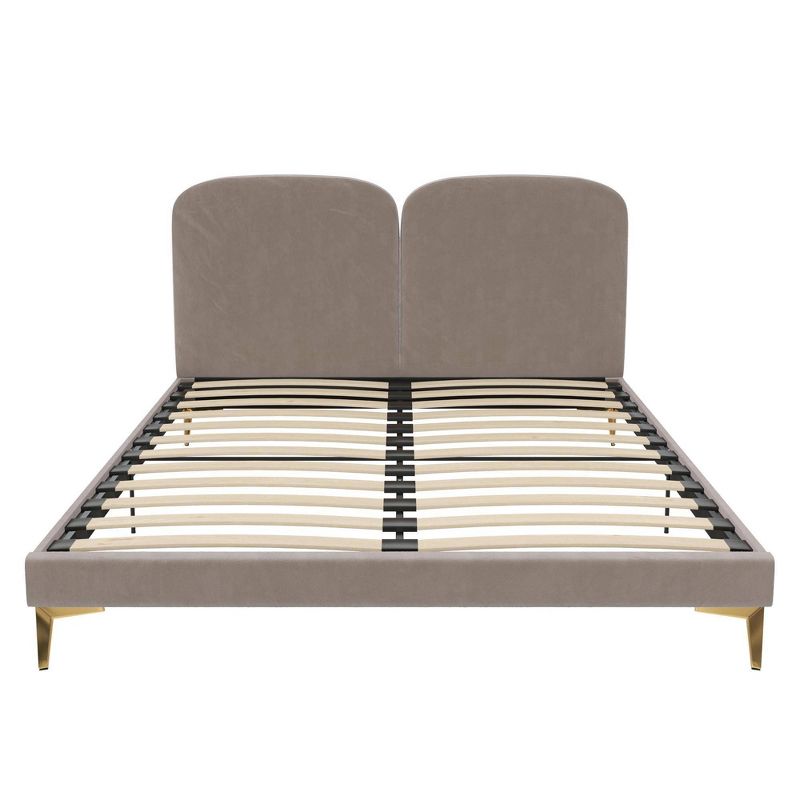 Coco Upholstered Bed - CosmoLiving by Cosmopolitan, 5 of 14