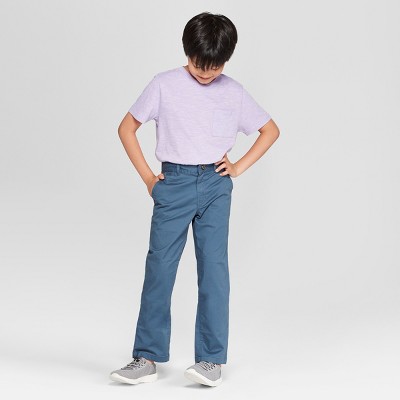 boys blue chino pants