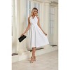 Classic Pleated Satin Clutch Bag Diamante Embellished Formal Handbag for Wedding/Prom/Black-Tie Events (Black) - 2 of 4