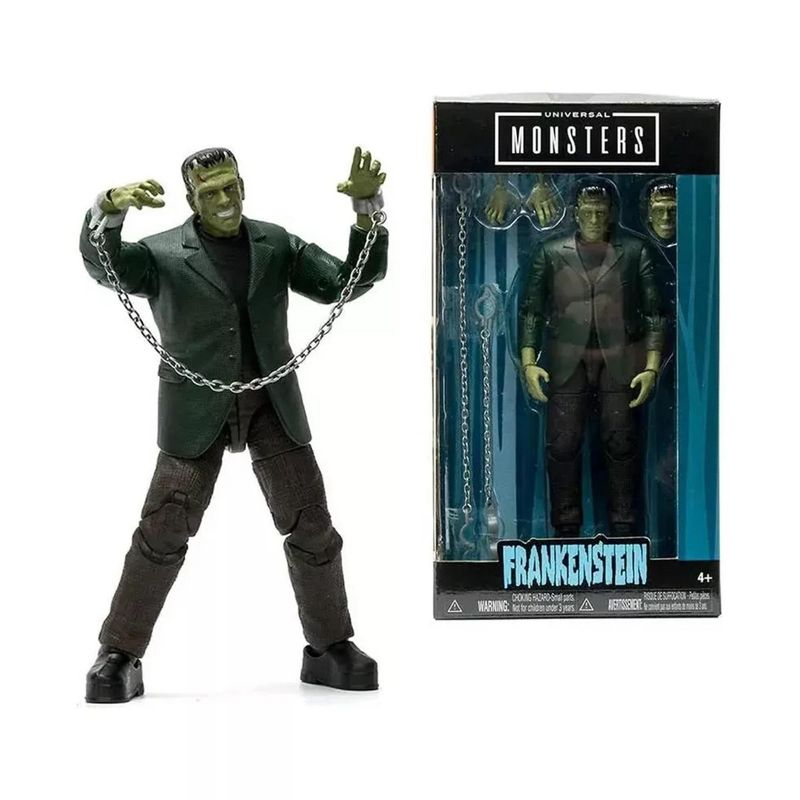 Jada Toys Universal Monsters 6 Inch Deluxe Collector Figure | Frankenstein, 5 of 6