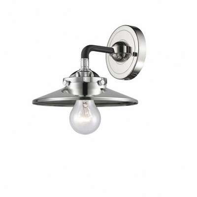 Railroad - 1 Light Wall Sconce-5.25 Inches Tall and 8 Inches Wide