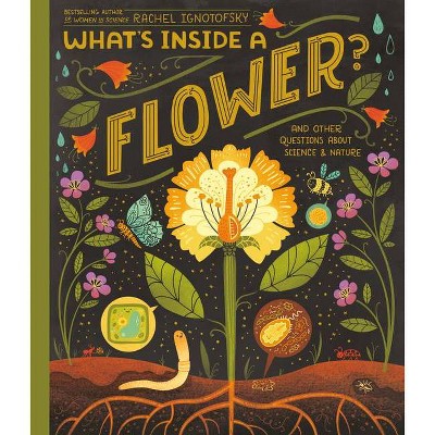 What's Inside a Flower? - by  Rachel Ignotofsky (Hardcover)