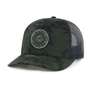 NFL Miami Dolphins Fort Woodland Hat: Adjustable Snapback, Team Logo Design - 1 of 2