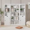 71" Tall Bookcase,Wooden Bookshelf with 5 Tiers, Open Storage, Modern Book Shelf, Floor Standing Display Shelves for Bedroom, Living Room and Office - 2 of 4