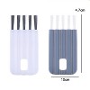 Household Multifunctional Bendable Groove Crevice Cleaning Brush(Grey) - 2 of 4