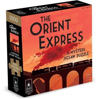 University Games The Orient Express 1000 Piece Mystery Jigsaw Puzzle