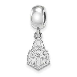 Black Bow Jewelry Sterling Silver Purdue Boilermakers NCAA Bead Charm - 1 of 4