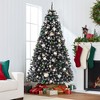 Best Choice Products Artificial Frosted Christmas Tree, Premium Unlit Spruce Design, Dense Branches – Black Spruce - 3 of 4