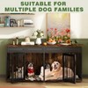Famapy Dog Crate 72.4" Furniture Style Design Dog Crate with Drawers and Dividers Functional & Tailored for Your Furry Friends - 4 of 4