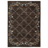 Floral Area Rugs for Living Room Low Pile Non Slip Rugs Washable Soft Foldable Accent Carpet Home Decor - 3 of 4