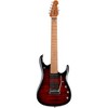 Ernie Ball Music Man JP15 7-String Electric Guitar Tiger Eye Flame - 3 of 4