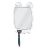 iDesign Fog-Free Shower Mirror with Power-Lock Suction Cups - Clear - 3 of 4