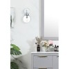 Elegant Lighting Hanson 6 inch Wall Sconce in Chrome - 2 of 4