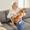 BENCMATE Pet Grooming Tools Low Noise Pet Hair Trimmer, Professional Dog Grooming Clippers,3 Suction Modes, White, 13.2"*5.9"* 8.1" - 2 of 4