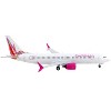 Boeing 737 MAX 8 Commercial Aircraft "Caribbean Airlines" White with Tail Graphics 1/400 Diecast Model Airplane by GeminiJets - 2 of 3