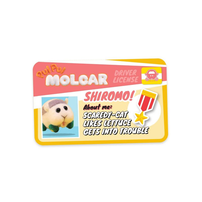Pui Pui Molcar 16&#34; Shiromo - Ultrasoft Stuffed Animal Large Plush Toy, 6 of 10