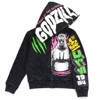 Godzilla Fleece Vintage Wash Matching Family Zip Up Hoodie Little Kid to Big Kid - 3 of 4
