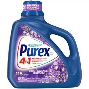 Purex with Crystals Fragrance Lavender Blossom Liquid Laundry Detergent - 150 fl oz - 1 of 4
