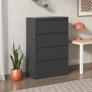 ORRD 3-Drawer File Cabinet with Lock – Heavy-Duty Metal Lateral Filing Cabinet for Home Office, Letter/Legal Storage, Easy Assembly - 1 of 4