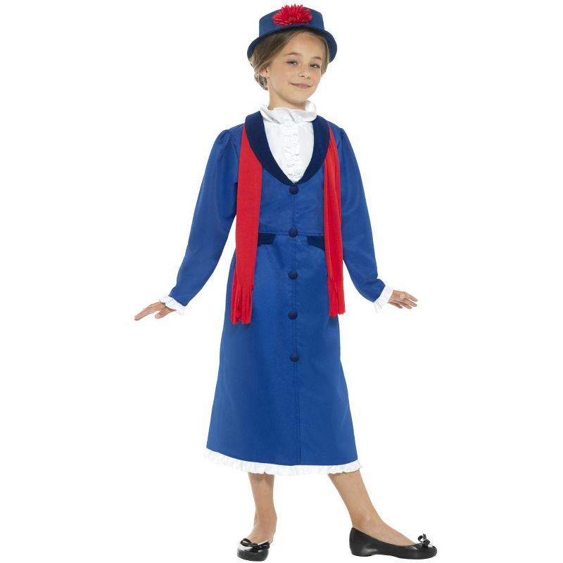 Smiffy Victorian Nanny Child Costume, 1 of 4