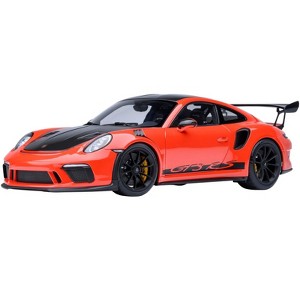 Porsche 911 (991.2) GT3 RS Weissach Lava Orange with Carbon Hood