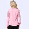 INSPIRE CHIC Women's Fringe Long Sleeve Button Down Disco Party Shirts - 4 of 4