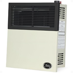 Ashley Hearth Products 11,000 BTU Direct Vent Liquid Propane Wall Mounted Heater with Piezo Lightning, Safety Pilot and Built-In Regulator, Cream - 1 of 4