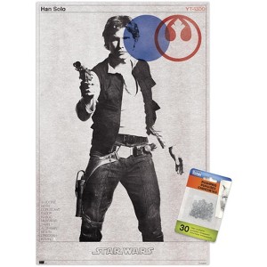 Trends International Star Wars: Mid-century Modern - Han Solo Unframed Wall Poster Prints - 1 of 4