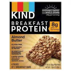 KIND Almond Butter Protein Breakfast Bars - 4pk of 2 Bars