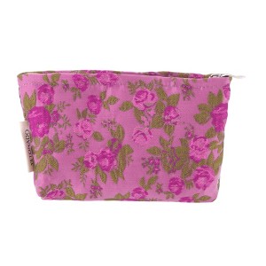 Unique Bargains Portable Lychee Flower Makeup Bag 1 Pc - 1 of 4