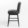 Anybear Swivel Charcoal Grey Fabric Bar Stool - 4 of 4